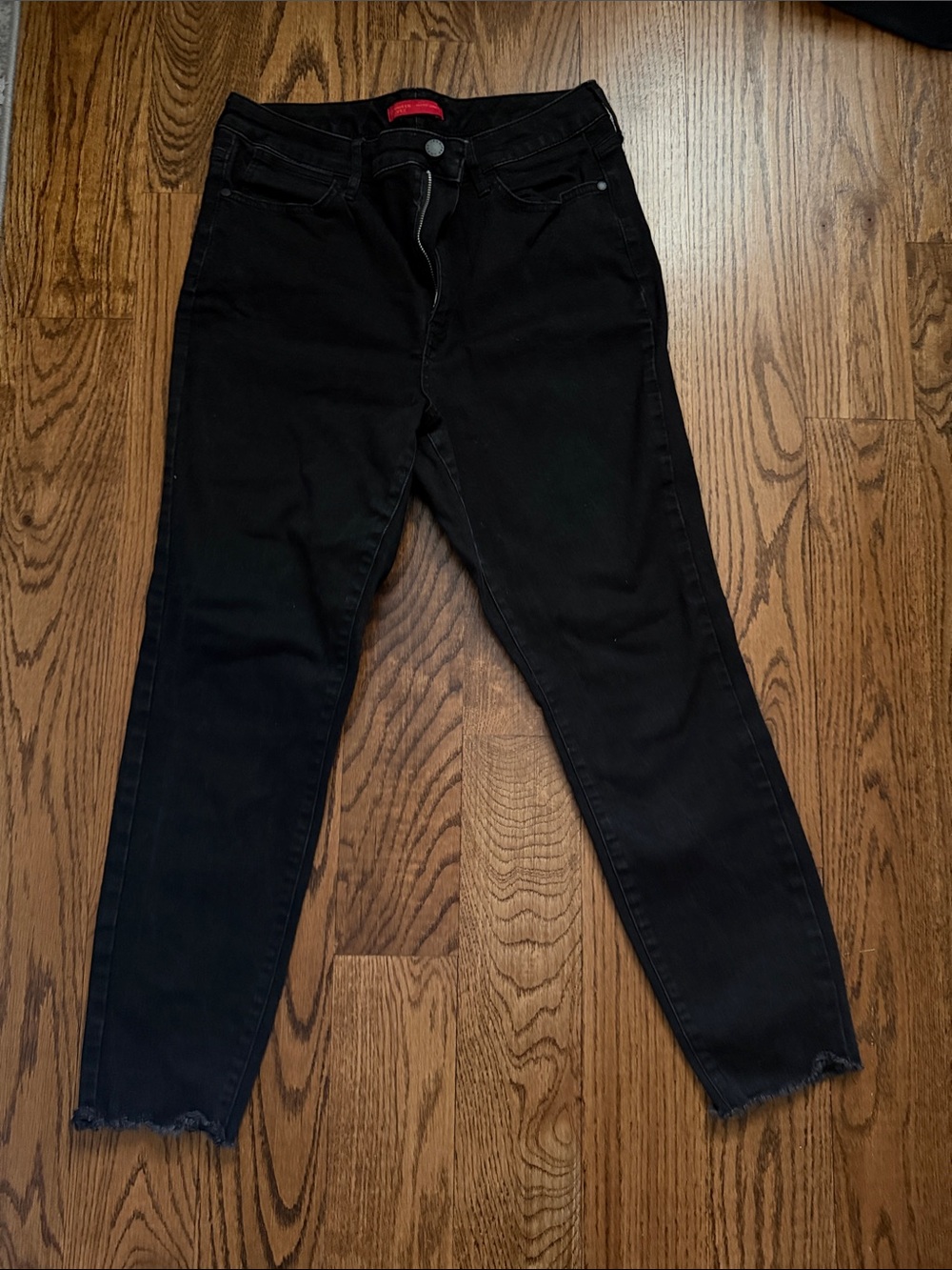 Jennifer Lopez Black High-Rise Skinny Jeans